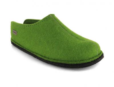 HAFLINGER� Filzpantoffel Flair Smily, grasgr�n