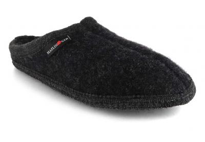 HAFLINGER Alaska, graphit -  HAFLINGER Pantoffeln Alaska in der Farbe graphit  -  wunderbar angenehm zu tragende Pantoffeln...