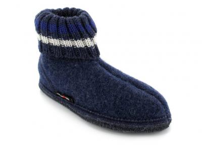 HAFLINGER� Paul Kinderhausschuhe, jeansblau