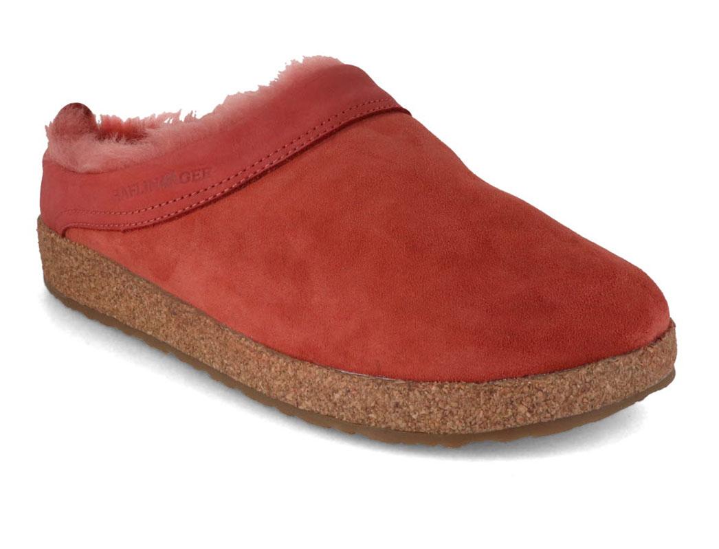 HAFLINGER Snowbird Lammfellclog – Filzpantoffel Mit Anatomischem Fußbett Für Warme & Gesunde Füße