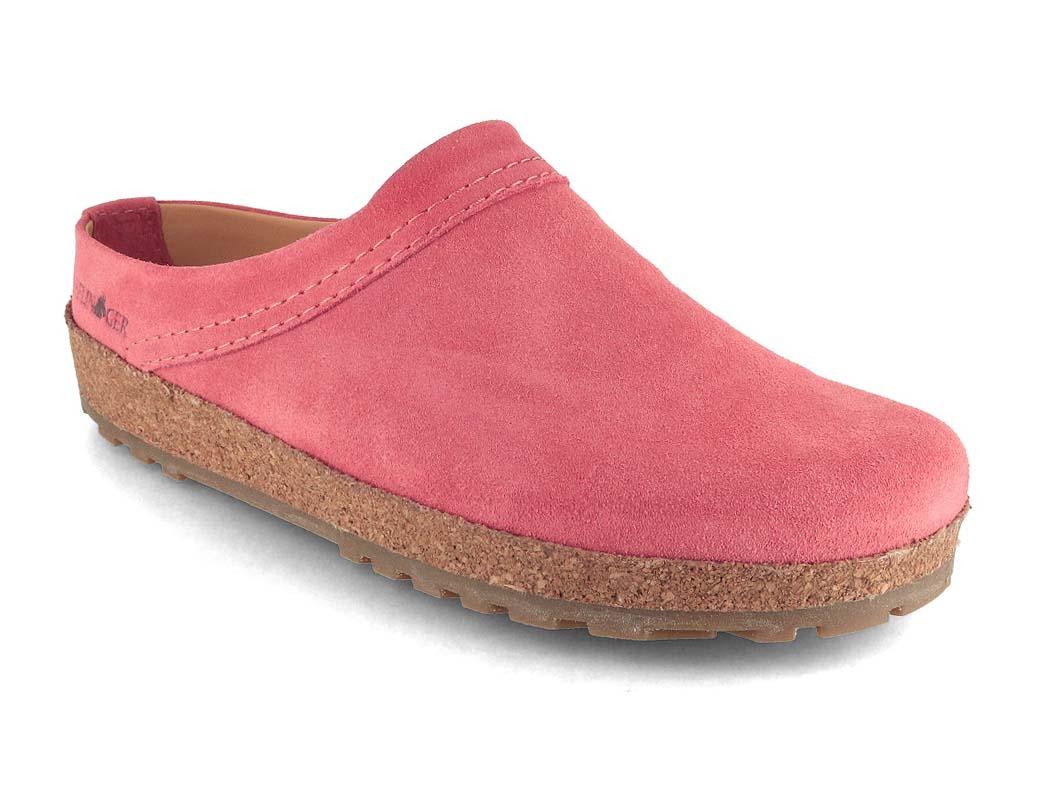 ➤➤➤ HAFLINGER Damen Leder Clogs Bio Malmö, begonia