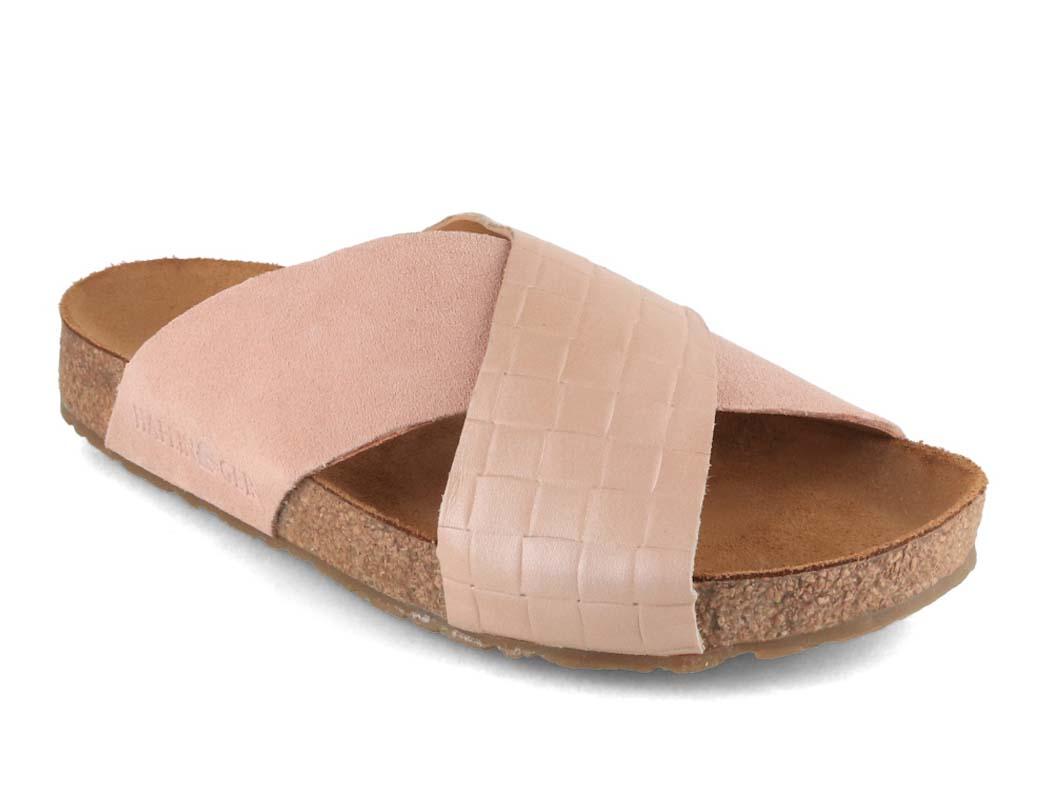 ➤➤➤ HAFLINGER Damen Pantoletten Bio Mio, rose