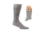 Alpaka Wollsocken | maschinenwaschbar & alltagstauglich, grau Grau